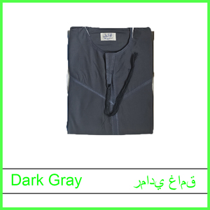 Ventes chaudes Thobe musulman de style omanais pour hommes Bonne qualité Manches longues - Product Image 3