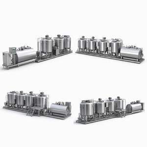 เครื่องผลิตโยเกิร์ตเชิงพาณิชย์ สายการผลิตถังหมักโยเกิร์ต เครื่องพาสเจอร์ไรซ์นมไอศกรีม เครื่องผลิตโยเกิร์ต - Product Image 4