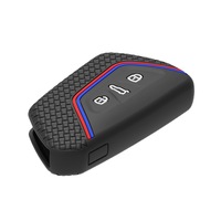 Volkswagen Golf 8 ID.7 VIZZION Huitième Génération Clé Cas Silicone Clé De Voiture Couverture avec Housse De Protection