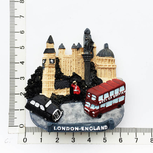 Imán de Refrigerador de Metal Personalizado con Logotipo, Estilo Antiguo, Color Big Ben Londres <span class=keywords><strong>Madrid</strong></span>, Recuerdo - Product Image 2