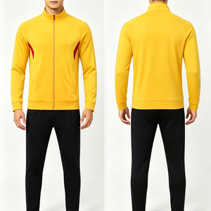 Custom Winter <b>Thermal</b> Soccer Jerseys Men Women Kids Football <b>Tracksuit</b> Kits Fitness Sets Running Training Suit Zipper Sportswear - Product Image 3
