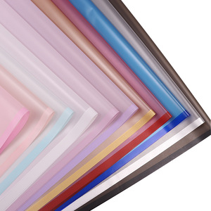 20 Hojas de Papel de Regalo Floral Translúcido Impermeable con Borde Mágico, Material de Empaque para Ramos de Flores, para Floristerías y Tiendas de Rosas - Product Image 4