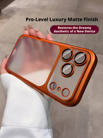 Coque personnalisable antichoc effet givré PC, nouvelle couleur, ultra-fine et rafraîchissante pour iPhone 18 17 Pro Max, la plus vendue