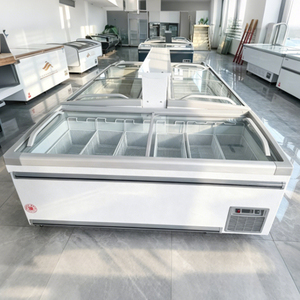 Congelador Combinado Tipo Isla con Puerta Corredera de Vidrio de Gran Capacidad y Alta Calidad para <span class=keywords><strong>Supermercados</strong></span> - Product Image 3