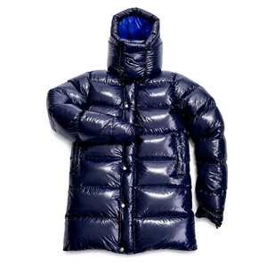 Customizable Classic Puffer Jacket for Men Women Lightweight Winter Warm Quilted Padded Coat Custom Logo OEM ODM Private - Product Image 1