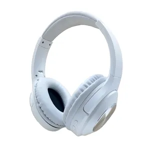 2020 baru headphone headset peredam bising aktif nirkabel over-ear earmuff lembut mewah portabel