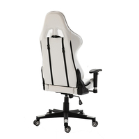 Chaise de jeu ergonomique chinoise pliable et pivotante, avec logo personnalisé multicolore, réglable, avec repose-pieds massant, pour usage domestique ou au bureau, en PU