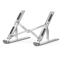 Support pour ordinateur portable standard Hengyejia OEM/ODM, support pour ordinateur portable portable en aluminium