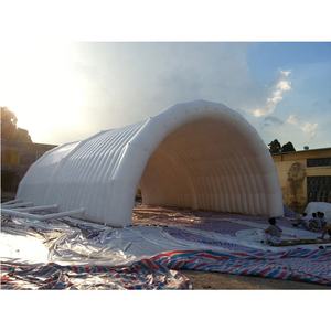Grande tente <span class=keywords><strong>hangar</strong></span> gonflable en PVC, tente <span class=keywords><strong>tunnel</strong></span> gonflable à ossature pneumatique, abri de stockage industriel - Product Image 2
