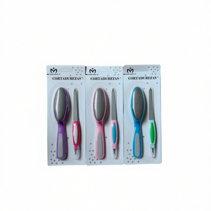 Cortadurezas Oval Emery Board With Nail File Set For Manicure Care - Product Image 2