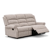 Ensemble de canapés inclinables manuels modernes en tissu chenille, 1, 2 ou 3 places, avec dossier haut et accoudoirs rembourrés, structure en bois, pour salon