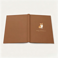 Carnet personnalisé pour animaux de compagnie, journal de chien personnalisé, carnet minimaliste, pages lignées, cadeau pour les amoureux des animaux