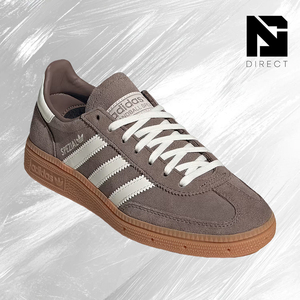 Adidas Handball Spezial 'Earth Strata Off White' รองเท้าผ้าใบลายทางแบบผูกเชือกทรงกลม ระบายอากาศได้ดี รองเท้าสเก็ตบอร์ดลำลอง - Product Image 2