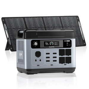 Générateur solaire portable OUKITEL P2001E Pro, batterie LiFePO4 2048Wh, 3200W, 6400W en crête, charge rapide 1800W, charge solaire 1000W - Product Image 3