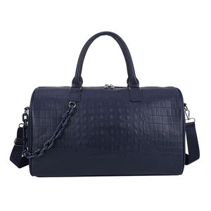 Grote Capaciteit Vintage Gym Sportopslag Waterbestendige <span class=keywords><strong>Pu</strong></span> Lederen Reis Duffle Draagtas Casual Veganistisch Lederen Plunjezak - Product Image 1