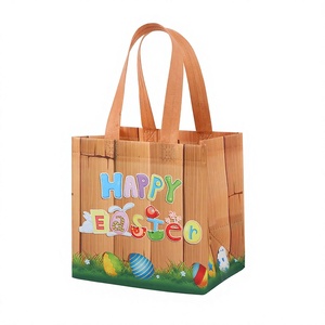 Bolsa de Compras Reutilizable de Tamaño Mediano con Asa de Cuerda Flexiloop, Diseño de Letras Impresas en Tela No Tejida, Marca SH, para Uso Diario - Product Image 2