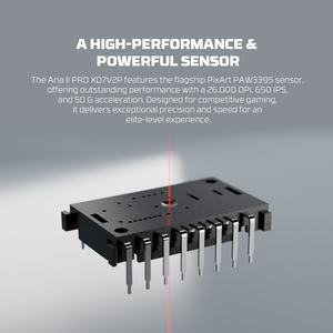 Il sensore 3395 Pixart per Mouse da gioco Wireless più venduto di Fantech XD7V2P offre una batteria potente progettata specificamente per i giocatori - Product Image 3