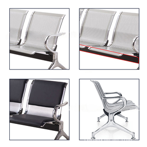 Asientos públicos Silla de <span class=keywords><strong>aeropuerto</strong></span> Esperando tres personas Hospital esperando infusión descanso - Product Image 4