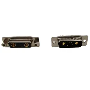 Conector híbrido de potência e sinal, 215927-1 d sub 7w2