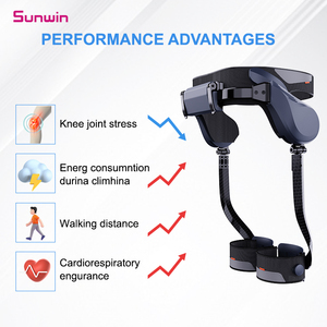 Khung xương ngoài hỗ trợ vận động chân dưới bằng robot để hỗ trợ đi lại, phục hồi chức năng đầu gối và hông, dụng cụ hỗ trợ tập luyện nâng chân nhẹ - Product Image 4