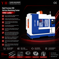 Centre d'usinage vertical CNC de haute précision VMC-L850 BT40 avec commande Fanuc, changeur d'outils automatique et haute rigidité