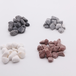 จีนไม่ขัดเงาสีขาวแม่น้ำกรวดหิน - Product Image 3