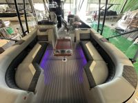 Bateaux Allsea, bateau de fête à double pont en aluminium Tritoon, bateau de loisirs familial, jeu aquatique, yacht de luxe avec toboggan