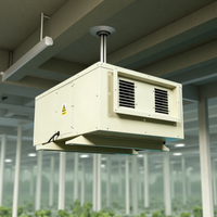 Deumidificatore a Soffitto 480L/D, Essiccatore d'Aria Industriale Commerciale Sospeso, Sistema Assorbitore di Umidità ad Alta Capacità