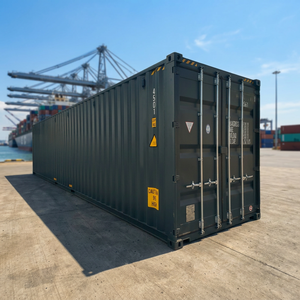 Conteneur High Cube de 40 pieds neuf, directement de l'usine, en acier Corten 40HQ, conteneur de transport de marchandises sèches, couleur et logo personnalisés disponibles - Product Image 2