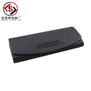 <span class=keywords><strong>Estuche</strong></span> de exhibición <span class=keywords><strong>para</strong></span> gafas de miopía, cuadrado, clásico, de piel sintética de buena calidad, con material rígido. - Product Image 5