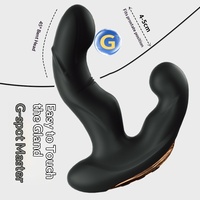 Silikon-Sexspielzeug Heizender Vibrierender Analplug Chrysanthemen-Form Fernbedienung G-Punkt-Stimulation Prostata-Massagegerät