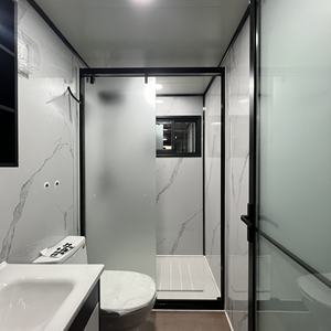 Maison conteneur préfabriquée en acier portable, extensible, 20 pieds, 40 pieds, villa capsule mobile, maison modulaire préfabriquée à vendre - Product Image 6