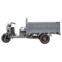 Nouveau Tricycle de moto électrique à trois roues ouvert avec capacité de chargement