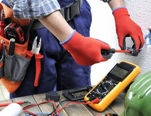 GLOVEMAN Gants de travail de sécurité à écran tactile Gants en tricot sans couture enduits de PU Paume à prise lisse pour hommes femmes Travail à usage général - Product Image 4