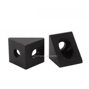 Pièces en Aluminium pour imprimante 3D, support angulaire de qualité supérieure, 90 degrés 2020, connecteur d'angle en Aluminium pour t-slot, openbuilding - Product Image 3
