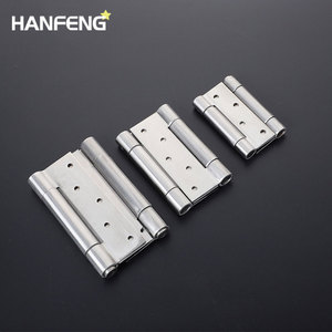 HANFENG Stainless Steel <b>Spring</b> Hinge 4 5 Inch <b>Door</b> Hidden Single Double Opening Soft Closing Minimalist Design - Product Image 3