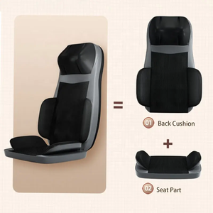 Cojín de Masaje TAHATH con Calor, Vibración y Amasamiento para Alivio del Cuello, Enchufable con Control de Tiempo para Uso en Casa y Coche - Product Image 2