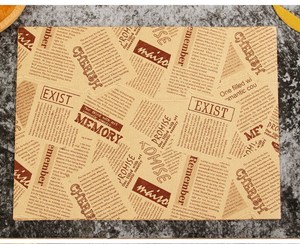 Low MOG <strong>Food</strong> Grade Greaseproof Burger Wrap Custom logo <strong>Food</strong> Wrapping Paper Oil Proof Hamburger Paper - Product Image 2