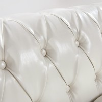 Ensemble de canapés moderne trois places en velours blanc style dune relaxant pour appartement centre commercial hôtel villa inclinable pour mobilier de salon