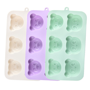 <span class=keywords><strong>Orsetto</strong></span> e Panda forma antiaderente in Silicone 3D stampi da forno piccolo orso <span class=keywords><strong>torta</strong></span> utensili da forno - Product Image 5