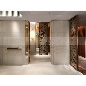 Paravent en acier inoxydable sur mesure de style moderne ANN9417 avec revêtement, design multifonctionnel améliorant l'esthétique intérieure - Product Image 5