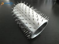 Nouveaux rouleaux de perforation à broches PYS-AA / Rouleaux à aiguilles personnalisés / Rouleaux de perforation pour machines à broder en cuivre et aluminium