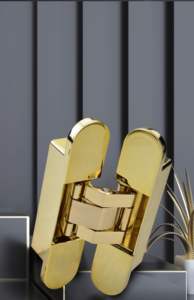 مفصل مخفي ثلاثي الأبعاد ممتاز ومفصل مخفي للخدمة الشاقة ومفصل باب غير مرئي قابل للطي للأبواب الداكنة المفصلي الخفي الفتح السلس - Product Image 4