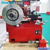 Machine à tournage de disques et tambours de frein automobile C9335A, machine de découpe et de rectification de rotors de frein C9335