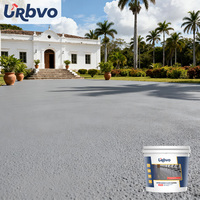 Peinture acrylique à base d'eau 3-en-1, 1H, imperméable, antidérapante, pour sols extérieurs, terrains de sport, pelouses, patios, jardins, application facile
