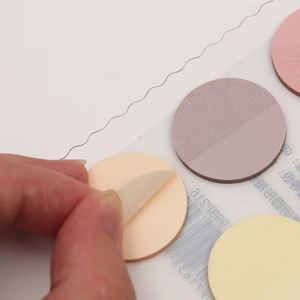 Multicolor PET Caliper Self-Adhesive Transparent Waterproof <b>Memo</b> <b>Pads</b> Customizable School Office Supplies - Product Image 3