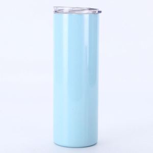 แก้วน้ำทรงตรงขนาด 600 มล. สีรุ้ง แบบสุญญากาศ สแตนเลสสตีล เก็บอุณหภูมิ สำหรับเดินทาง - Product Image 4