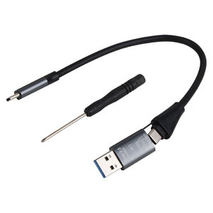 VCOM RAID Dual Bay SSD Enclosure 4TB M.2 NVMe 10gbps USB <span class=keywords><strong>3.2</strong></span> Gen 2 custodia per disco rigido esterno USB C - Product Image 5