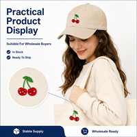 Lot de patchs brodés cerises à thermocoller ou à coudre, appliques mignonnes en forme de fruits pour vêtements, vestes, sacs, décoration DIY