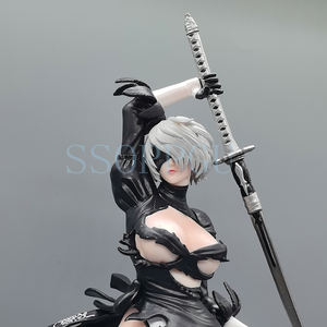 Nuevo NieR Automata Yorha No. 2 Tipo B 2B Figura <span class=keywords><strong>de</strong></span> Acción <span class=keywords><strong>de</strong></span> PVC <span class=keywords><strong>de</strong></span> 30 CM, Muñeca, Estatua <span class=keywords><strong>de</strong></span> Juego GK, Juguete Modelo, Decoración para Adultos - Product Image 4